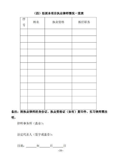 昆明罗泊河水库建设管理有限责任公司聘请2026-2028年法律顾问综合性比选文件.pdf_page_24 昆明罗泊河水库建设管理有限责任公司聘请2026-2028年法律顾问综合性比选文件.pdf_page_24